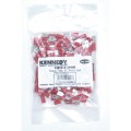 Końcówki płaskie metkowe 6,3mm opak. 100szt. czerwone Kennedy KEN5153700K
