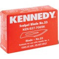 Ostrza skalpelowe No.23 niesterylne ze stali węglowej opak. 100szt. Kennedy KEN5377065K