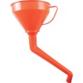 Lejek plastikowy 160mm z wygiętą wylewką z tworzywa Kennedy KEN5402962K KEN-540-2962K