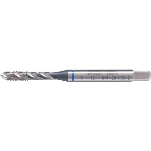 Gwintownik UNF 7/16"x20 do stali nierdzewnej HSS-EV maszynowy calowy niebieski pasek Swisstech SWT1853244B