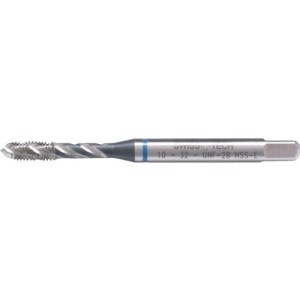 Gwintownik UNF 7/16"x20 do stali nierdzewnej HSS-EV maszynowy calowy niebieski pasek Swisstech SWT1853244B