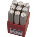 Zestaw znaczników 3mm 0-9 numeratorów cyfrowych 9szt. Kennedy KEN5605300K