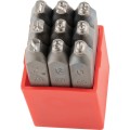 Zestaw znaczników 4mm 0-9 numeratorów cyfrowych 9szt. Kennedy KEN5606030K MTMX