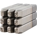 Zestaw znaczników 5mm 0-9 numeratorów cyfrowych 9szt. Kennedy KEN5606040K-2