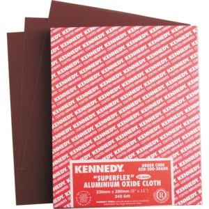 Płótno ścierne gr. 100 w arkuszach 9"x11" żywiczne 1szt. Kennedy KEN2003130K PRO20