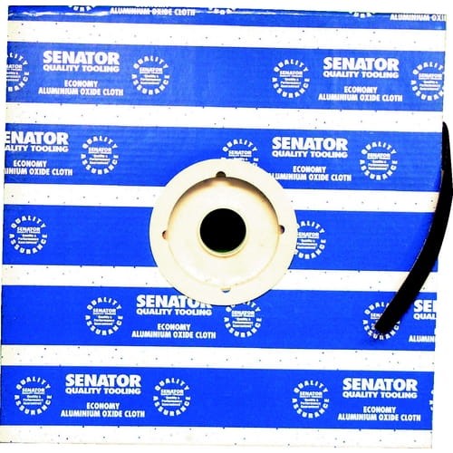 Płótno ścierne gr. 240 25mm 46m elektrokorundowe rolka Senator SEN2002060K