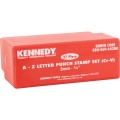 Zestaw znaczników 3mm A-Z numeratorów literowych 27szt. Kennedy KEN5606420K