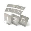 Matryce 40mm numeryczne stalowe 10szt. Kennedy KEN5610400K