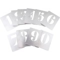 Matryce 50mm numeryczne stalowe 10szt. Kennedy KEN5610500K