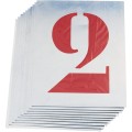 Matryce 200mm numeryczne stalowe 10szt. Kennedy KEN5612000K