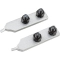 Szczęki zapasowe proste do szczypiec do pierścieni osadczych 20" 165-300mm Kennedy KEN5673820K