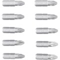 Bity 6-kątne Pozidriv No.2 1/4" 10szt. Kennedy KEN5731125K