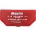 Komplet bitów Torx z otworem 10szt. Kennedy KEN5736440K