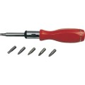 Wkrętak do końcówek trzpieniowych grzechotkowy 1/4" Kennedy KEN5737040K