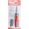 Wkrętak z magazynkiem bitów 1/4" 10szt. Kennedy KEN5737050K