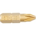 Bit tytanowy Pozidriv No.2, 1/4" Kennedy KEN5738022K
