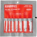 Zestaw kluczy rurkowych 0-10BA 6szt. calowych Kennedy KEN5812350K