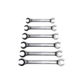 Zestaw kluczy 6-22mm oczkowych otwartych 6szt. Kennedy KEN5823650K