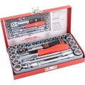 Zestaw nasadek metrycznych i calowych 1/4" 29szt. Kennedy KEN5824895K