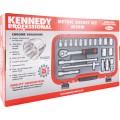 Zestaw nasadek metrycznych 20szt. 1/2" Kennedy KEN5827983K