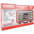 Zestaw nasadek metrycznych 25szt.1/2" Kennedy KEN5827985K