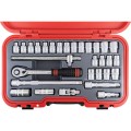 Zestaw nasadek 1/2" 30szt. Metrycznych i calowych AF Kennedy KEN5827987K