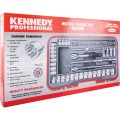 Zestaw nasadek 1/2" 50szt. metrycznych 50szt. Kennedy KEN5827993K KEN-582-7993K