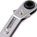 Klucz 6x7mm oczkowy zapadkowy odgięty Kennedy KEN5829742K