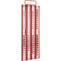 Taca z listwami na nasadki 1/4" 3/8" i 1/2" 80szt. Kennedy KEN5829850K