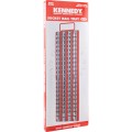 Taca z listwami na nasadki 1/4" 3/8" i 1/2" 80szt. Kennedy KEN5829850K