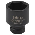Nasadka udarowa 14mm 1/4" 6-kątna Kennedy KEN5830720K