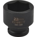 Nasadka udarowa 22mm 3/8" 6-kątna Kennedy KEN5831400K