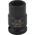 Nasadka udarowa 7/16" 3/8" AF 6-kątna calowa Kennedy KEN5831470K