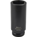 Nasadka udarowa 24mm długa 1/2" 6-kątna Kennedy KEN5832730K