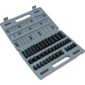 Zestaw nasadek udarowych 3/8" 39szt. metrycznych i calowych 6-22mm 1/4"-3/4" i głębokie 7-21mm Kennedy KEN5839810K [KEN5839224K]