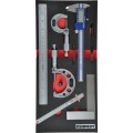 7PCS ENGINEERS MEASUREING SETWITH FOAM M1832 Kennedy KEN5950010K KEN-595-0010K