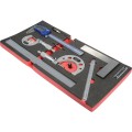 7PCS ENGINEERS MEASUREING SETWITH FOAM T0691 Kennedy KEN5950015K KEN-595-0015K