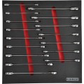 16PCS RATCHETING COMBINATION SETWITH FOAM M1832 Kennedy KEN5950120K KEN-595-0120K