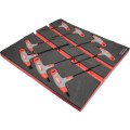 8PCS 2.0-10.0mm T-HANDLED HEXBALL DRIVER SET WITH FOAM T0691 Kennedy KEN5950195K KEN-595-0195K