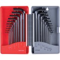 Zestaw imbusów 1,5-10mm 1/16"-3/8" kulką 20szt. metryczne i calowe ekstra długie Kennedy KEN6022800K