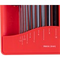 Zestaw imbusów 1,5-10mm 1/16"-3/8" kulką 20szt. metryczne i calowe ekstra długie Kennedy KEN6022800K