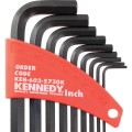 Zestaw imbusów 5/64"-3/8" z kulką calowych 9szt. Kennedy KEN6025730K KEN-602-5730K