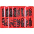 Zestaw pierścieni osadczych Segera 3,2-12mm 355szt. zawleczki E-clips Kennedy KEN6154475K KEN-615-4475K