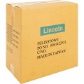 Stołek przesuwany plastikowy szary Lincoln LNC8110370K