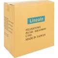 Stołek przesuwany plastikowy czerwony Lincoln LNC8110370K