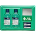 Stacja do przemywania oczu lustro płyn 2x500ml waciki Medikit MED9961900K