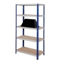 5-SHELF RACK 1770x900x300mm265KGPER SHELF Matlock MTL4050377C MTL-405-0377C