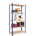 5-SHELF RACK 1770x900x300mm265KGPER SHELF Matlock MTL4050377C MTL-405-0377C