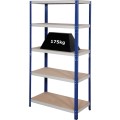 5-SHELF RACK 1770x900x450mm 175KGPER SHELF Matlock MTL4051786K MTL-405-1786K