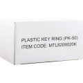 Breloki plastikowe na klucze 50szt. Matlock MTL8209020K